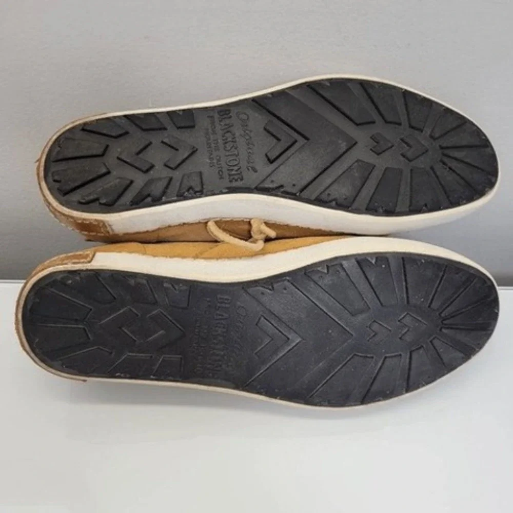 Blackstone Chukka Boots Shoe Men EU 42 US 9 Tan Camel Brown Suede Desert Sneaker